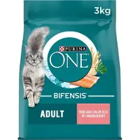 Purina One Adult Zalm&Granen - Kattenvoer- 3kg