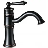 REA Vintage Black Low - Wastafelkraan - Zwart