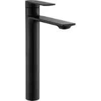 REA High washbasin tap Storm Black