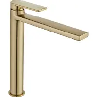 REA Verso Gold Brush High - Wastafelkraan - Goud