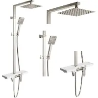 REA Lucas Regendouche Grijs 97cm