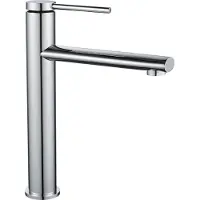 REA Oval Chrom High - Wastafelkraan - Chroom