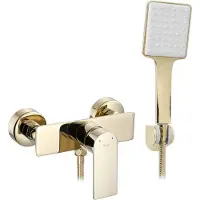 REA My1802-8G Urban Regendouche Goud 12 Cm