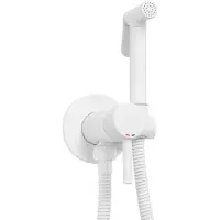 REA Lungo Loop White - Inbouw Bidetmengkraan - Wit