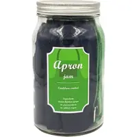 Cookut CK-0313 Apron Jam denim keukenschort groen 85cm
