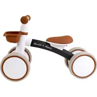 Bandits & Angels Loopfiets First Rider Zwart vanaf 1 Jaar voor Jongens en Meisjes - Metaal - Zwarte Loop Fiets - Compact en Veilig voor Binnen en Buiten