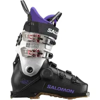 Salomon - Dames skischoenen - Shift Alpha Boa 95 W Black/Ultra Violet/Ultra Violet voor Dames van Aluminium - Maat 42 2/3-43 1/3 - Zwart