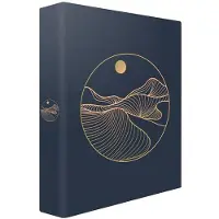 Ceanothe Album photo pochette Arabian Night Bleu 200 photos 11,5x15 cm avec 100 pages Ivoire