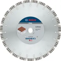 Bosch PRO Diamantdoorslijpschijf Best for Abrasive 350 x 20,00+25,40 x 3,2 x 15 mm 1st 2608602686