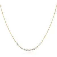 Ania Haie N056-02G Gold Arc Pavé Collier Verguld