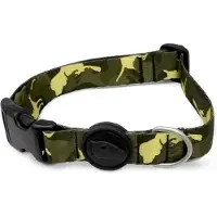 Morsø halsband voor hond gerecycled full metal dog bruin 37-58x2,5 cm