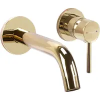 REA Flush washbasin tap Owen Gold