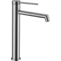REA Wastafelkraan Foss Brush Steel High