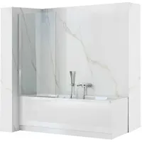 REA Screen Lagos Fix 80 Zwart Chrome
