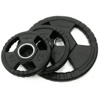 Toorx Fitness Rubber Olympische Halterschijf 50 mm - 5 kg - Per stuk