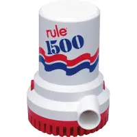 Rule Pumps 1500 Pump Rood,Wit