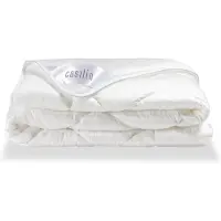 Casilin Dekbed 2 persoons 260 x 240cm Extra Breed en Lang - Met Tencel - 4 Seizoenen - Hotelkwaliteit - Wit