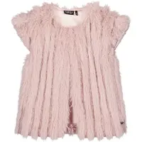 Like Flo imitatiebont gilet Doutze oudroze Effen - maat 152/164