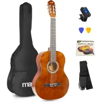 Max SoloArt klassieke akoestische gitaar (39") - 4/4 - Starterset -