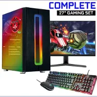 Screenon - Gaming Set - X250128 - V2 (GamePC.X250128 + 27 Inch Monitor + Toetsenbord + Muis)