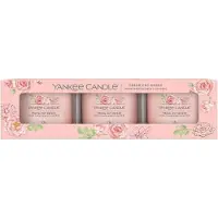 Yankee candle - Fresh Cut Roses Signature Filled Votive 3-pack