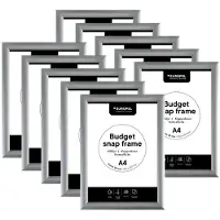 Europel clicklijst Budget, lijst 25 mm, ft A4, pak van 10 stuks