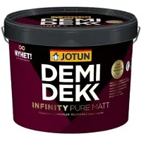 Jotun Demidekk Infinity Pure Mat | Dekkende Houtverf Buiten 3 LTR - Kleur|1|2