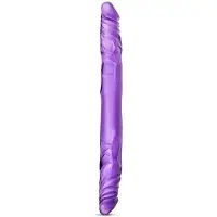 Blush Novelties Blush B Yours 14 inch dubbel dildo - Paars - 35.5 cm