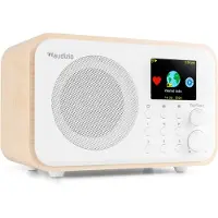 Audizio Vicenza - DAB+ en WIFI Radio met Bluetooth - Op accu - Wit