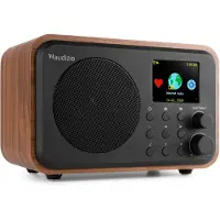 Audizio Vicenza - DAB+ en WIFI Radio met Bluetooth - Op accu - Zwart /