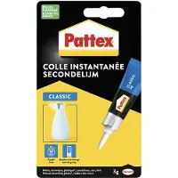 Pattex Classic Secondelijm 12 x 3 g – Vloeibare Cyanoacrylaatlijm – Transparant – Extra Sterk - Sneldrogende Vloeibare Lijm – Voor Kunststof, Metaal en Keramiek