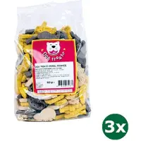 DOG TREATZ 3x500 gr animal cookies hondensnack