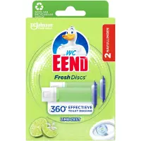 Wc Eend 5x Fresh Discs Duo Navulling Lime Zest 72 Ml