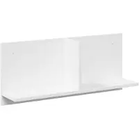 vidaXL Wandkast 70x16,5x30 cm bewerkt hout wit