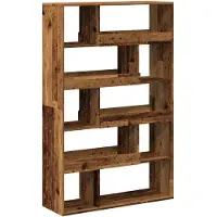 vidaXL Kamerscherm 100x33x156,5 cm bewerkt hout oud houtkleurig