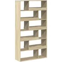vidaXL Kamerscherm 100x33x187,5 cm bewerkt hout sonoma eikenkleurig