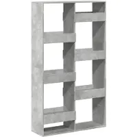 vidaXL Kamerscherm 100x33x175 cm bewerkt hout betongrijs