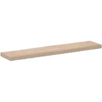 vidaXL Wandschap 110x23,5x4 cm bewerkt hout