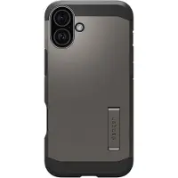 Spigen Tough Armor MagSafe iPhone 16 Plus Hoesje Gunmetal