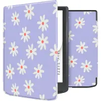 IMoshion Design Slim Soft Case Sleepcover voor de Pocketbook InkPad Color 3 / InkPad 4 - Flowers Distance