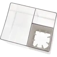 SmartaSaker Haarverzorging Organizer The Home Edit Transparant (18 x 13,5 cm)