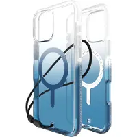 Bodyguardz Ace Pro MagSafe iPhone 16 Pro Max Hoesje Met Koord Ombre Blauw