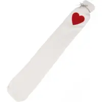 Home & Styling Warmwaterkruik Lang Hartje - 72cm - Wit