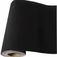 2lif 1x Kleeffolie velours zwart | 45x100cm | Plakfolie | Kleefplastiek | Plakplastiek | Velvet | Fluweel
