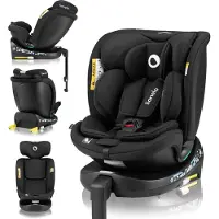 Lionelo Navy - i-Size Autostoeltje - Draaibare - 360° EasyTurn - ISOFIX 40-150cm - Groep 0-1-2-3