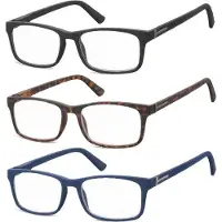 Montana Leesbrillenset 3PR73M Kunststof Sterkte +1.00 3 stuks