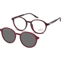 Montana Leesbril MRC4C +3:50 ROOD inclusief Clip-on zonnebril