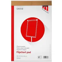 Quantore - Flipoverpapier 65x98cm 50vel ongevouwen | 2 stuks