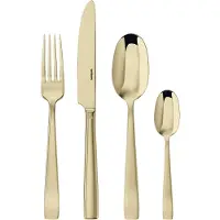 Sambonet Bestekset Flat PVD Champagne (24-Delig)