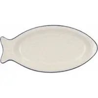 Bunzlau Castle Serveerbord Vis Medium White Lace